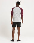 Home Run Tee in Rosewood Marl - T-Shirts - Gym+Coffee IE