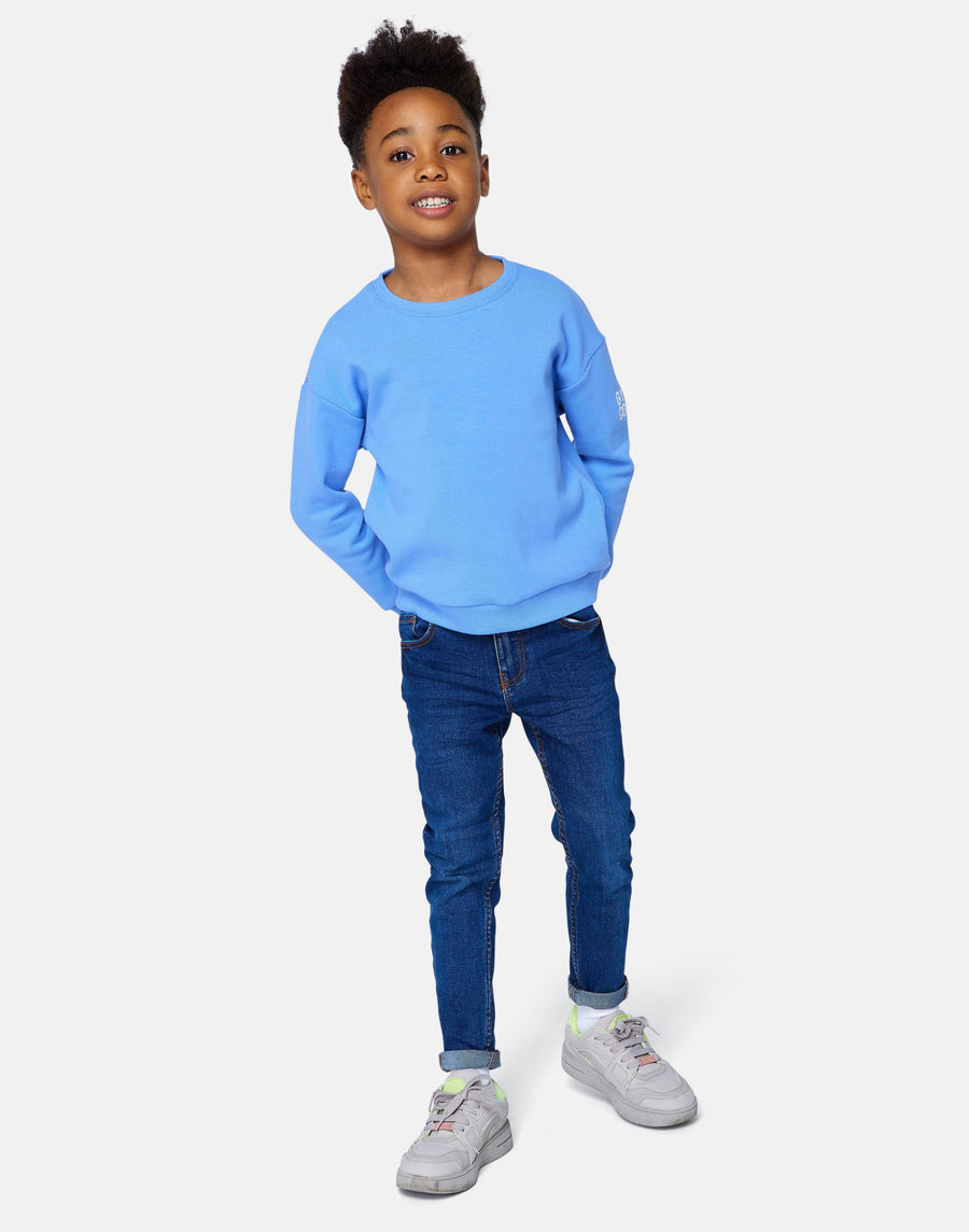 Kids Chill Crew in Royal Blue - Sweatshirts - Gym+Coffee