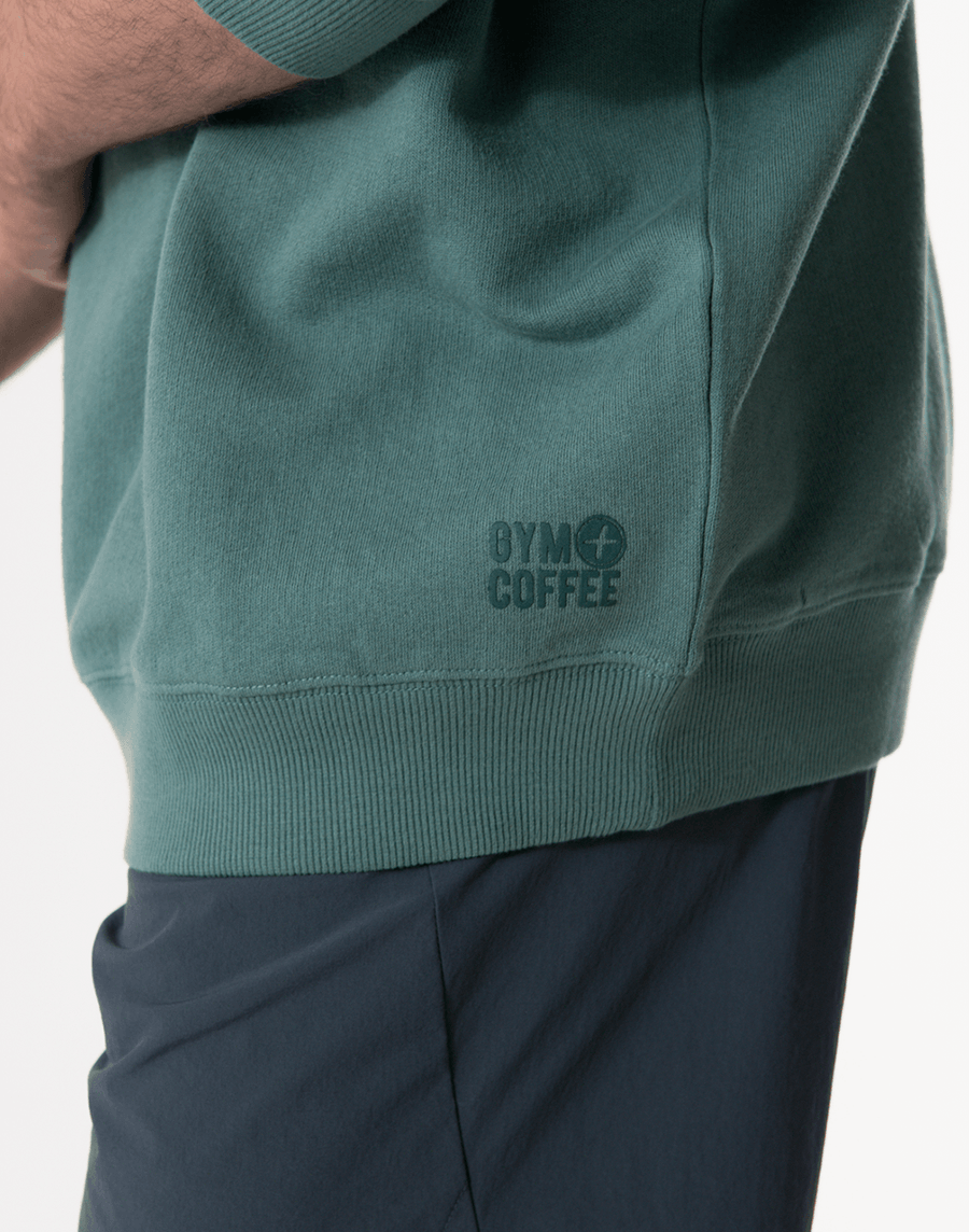 Kinney Crew in Fern Green - Sweatshirts - Gym+Coffee IE