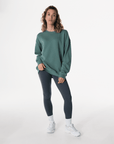 Kinney Crew in Fern Green - Sweatshirts - Gym+Coffee IE