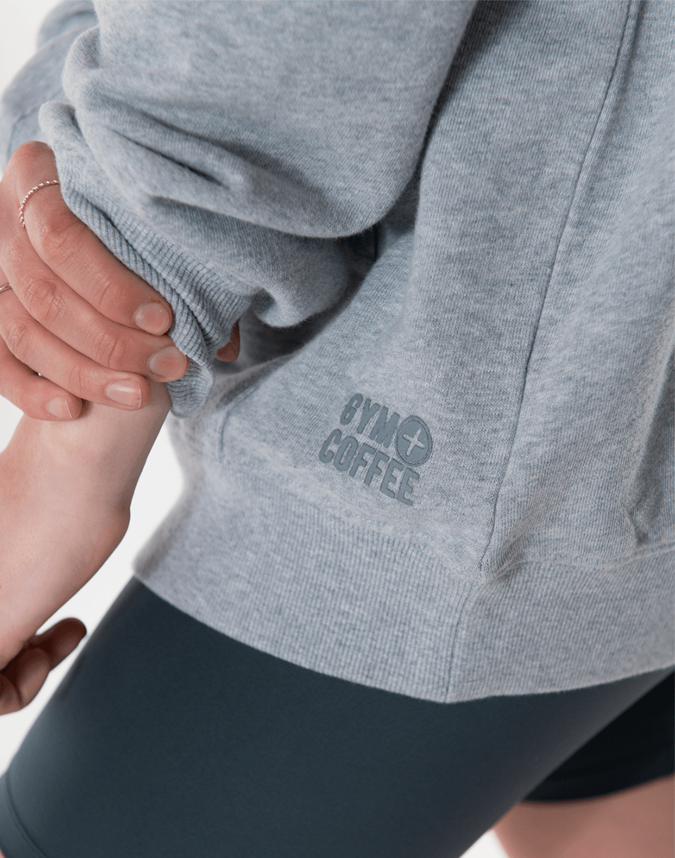 Kinney Hoodie in Grey Marl - Hoodies - Gym+Coffee IE