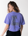 Kinney Tee in Lavender - T-Shirts - Gym+Coffee IE