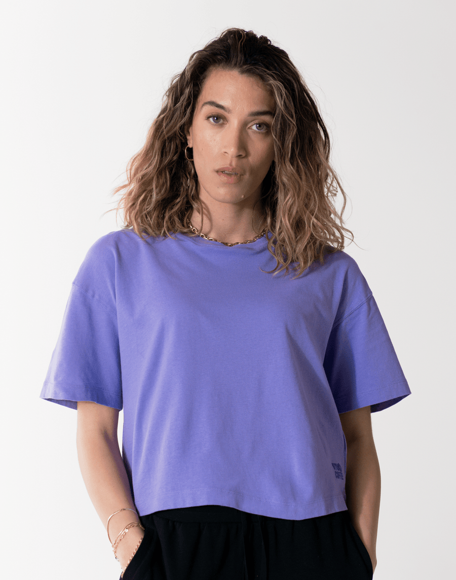 Kinney Tee in Lavender - T-Shirts - Gym+Coffee IE