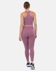 Lotus Rib Knit Legging in Desert Berry - Leggings - Gym+Coffee IE