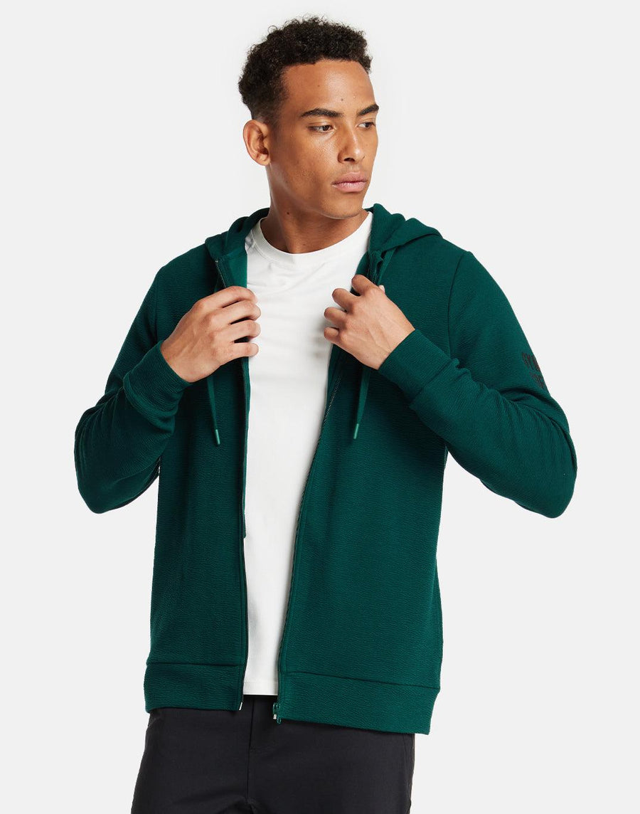 Men’s Halo Hoodie in Pine Green - Hoodies - Gym+Coffee IE