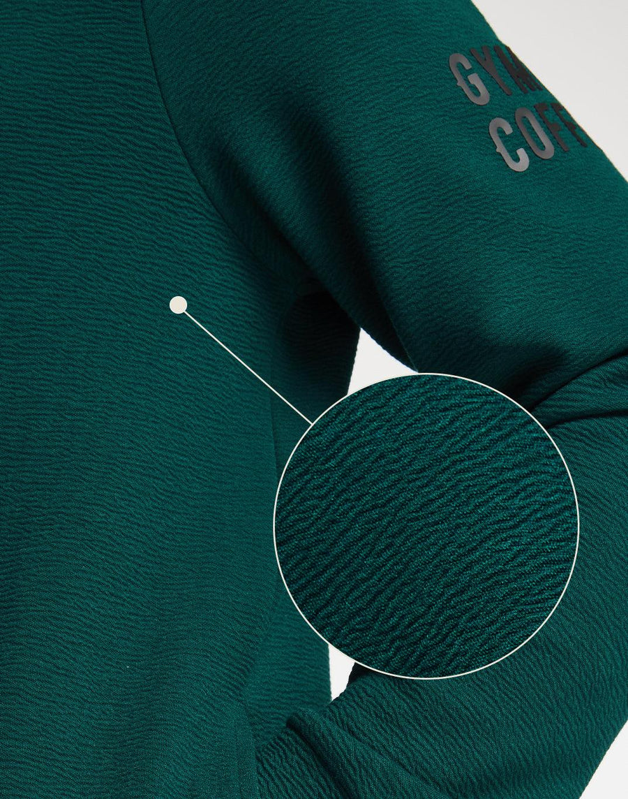 Men’s Halo Hoodie in Pine Green - Hoodies - Gym+Coffee IE