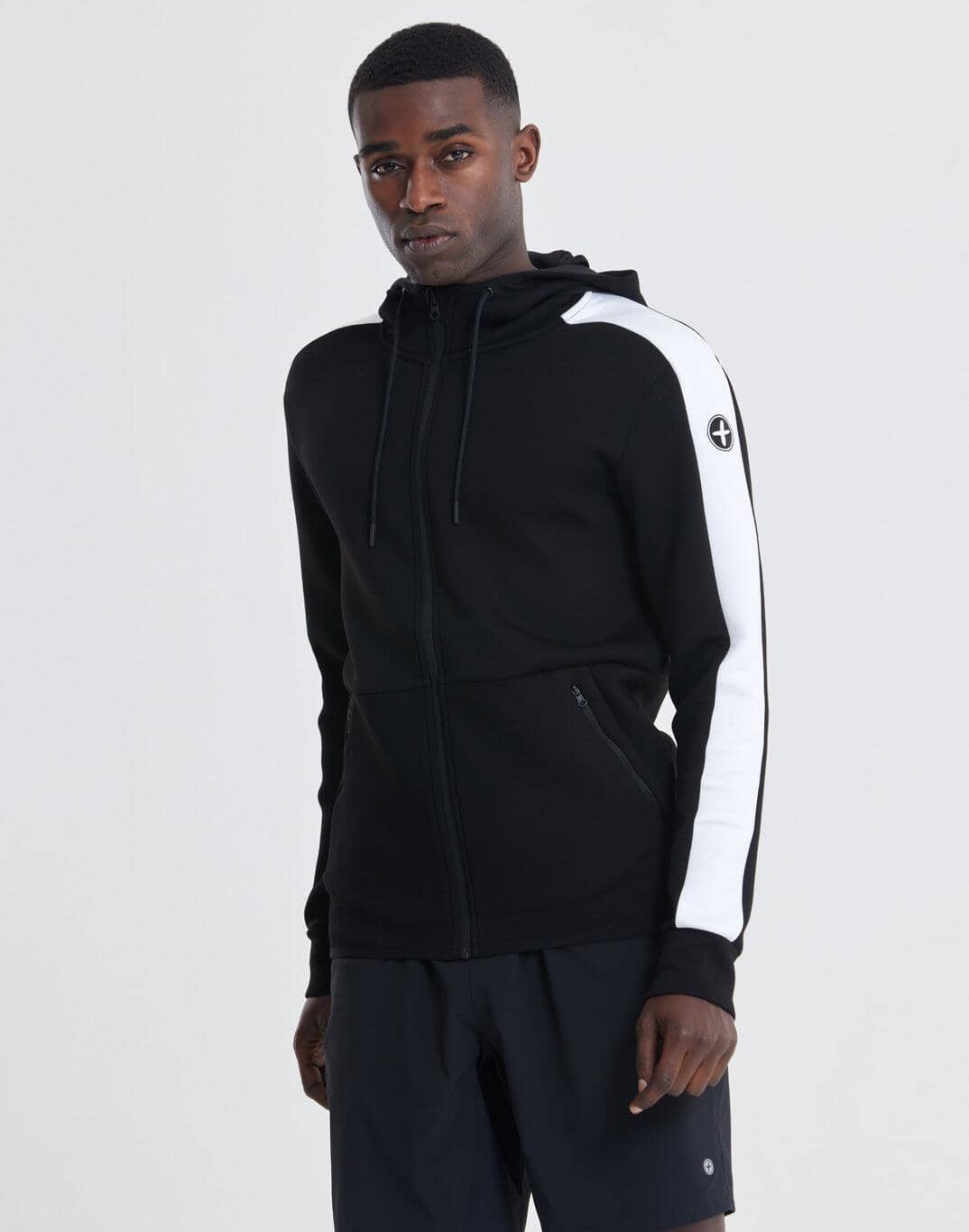 Mens Striker Plus Hoodie in Black - Hoodies - Gym+Coffee IE