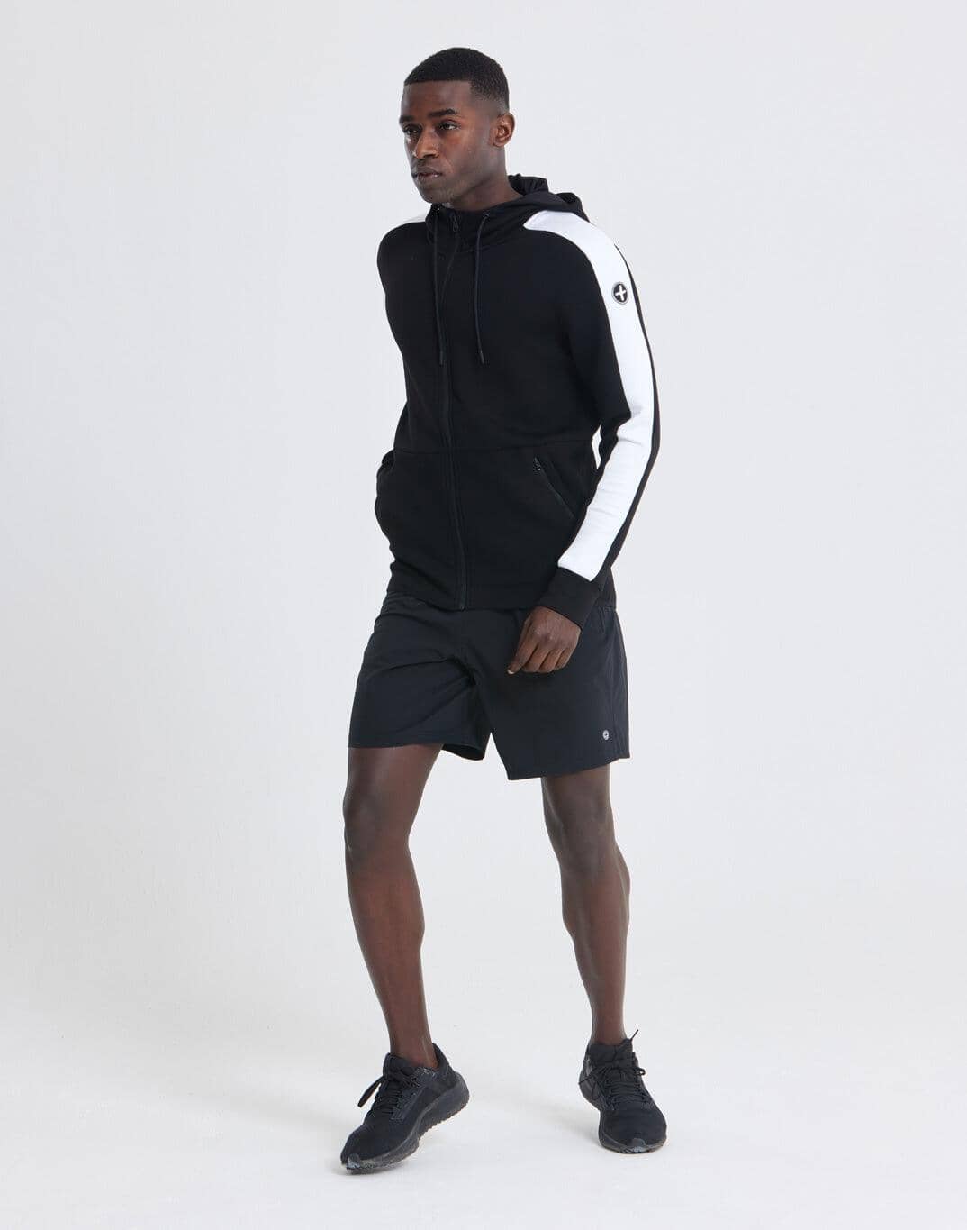 Mens Striker Plus Hoodie in Black - Hoodies - Gym+Coffee IE