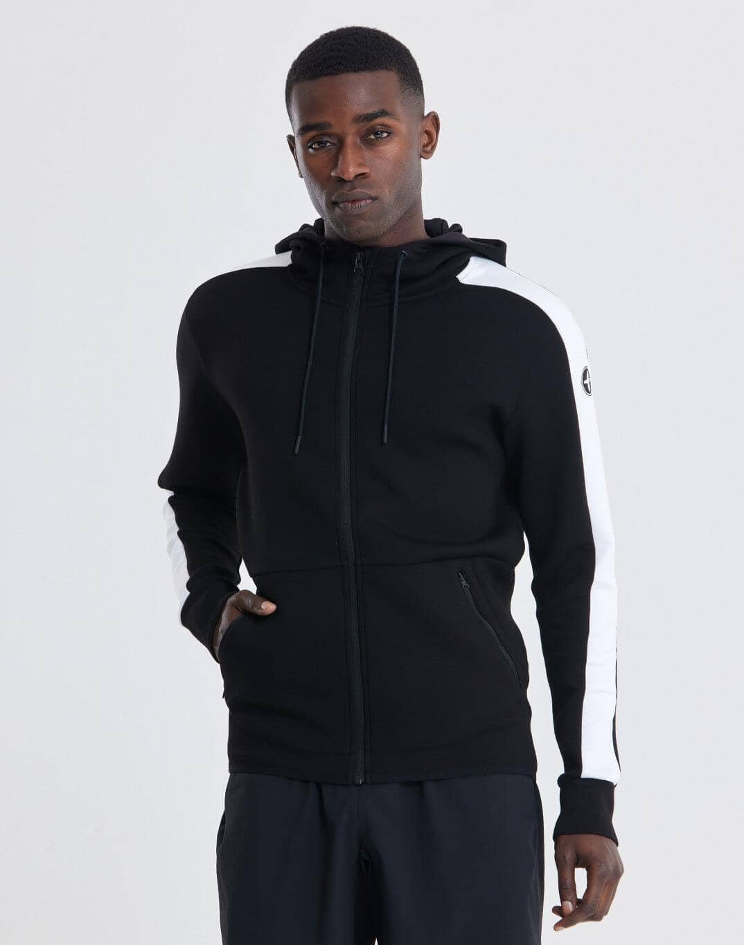 Mens Striker Plus Hoodie in Black - Hoodies - Gym+Coffee IE