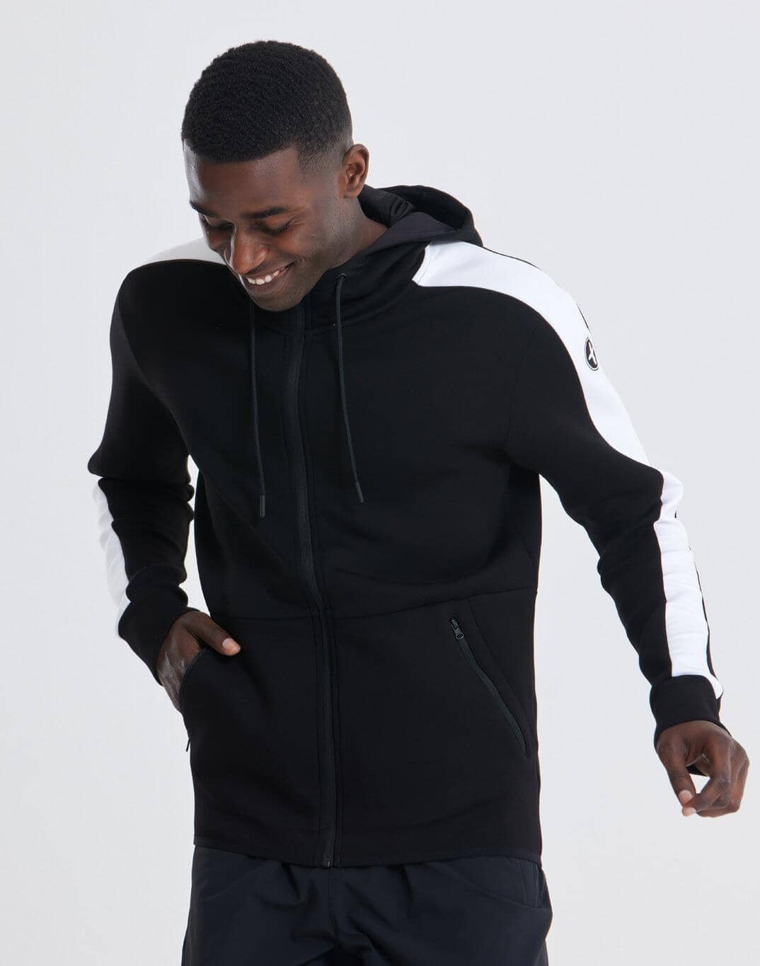 Mens Striker Plus Hoodie in Black - Hoodies - Gym+Coffee IE
