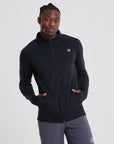 Pursuit Track Jacket in Black - Midlayer - Gym+Coffee IE