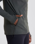 Pursuit Track Jacket in Khaki - Midlayer - Gym+Coffee IE