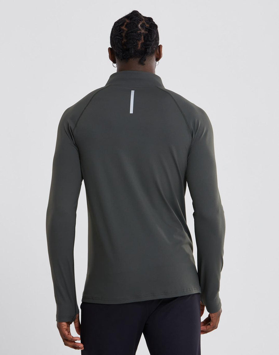 Pursuit Track Jacket in Khaki - Mid Layer - Gym+Coffee IE