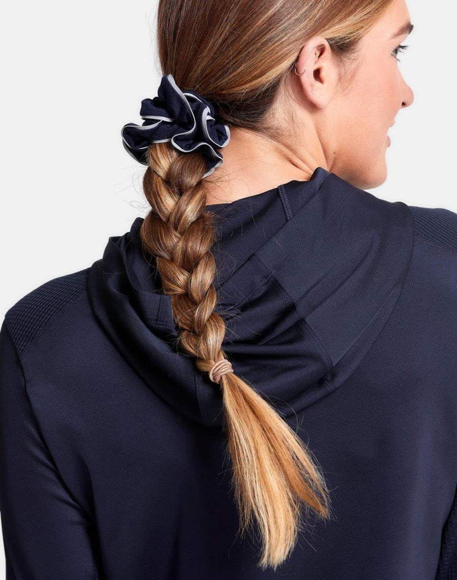 Reflective Scrunchie in Obsidian - Headwear - Gym+Coffee IE