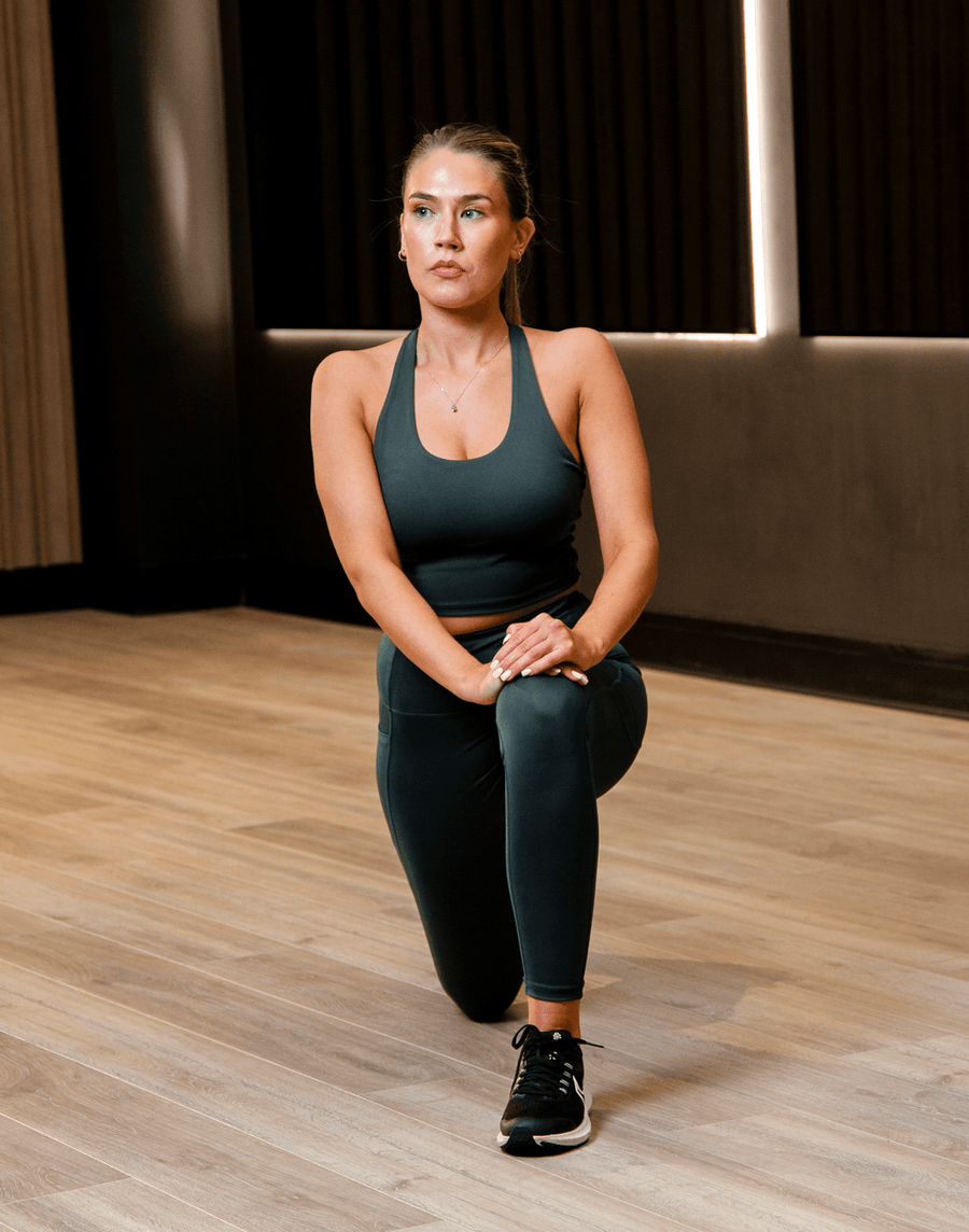 Relentless 7/8 Legging in Cedar Green - Leggings - Gym+Coffee