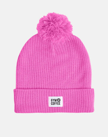 Rouge Bobble Beanie - Beanies - Gym+Coffee IE