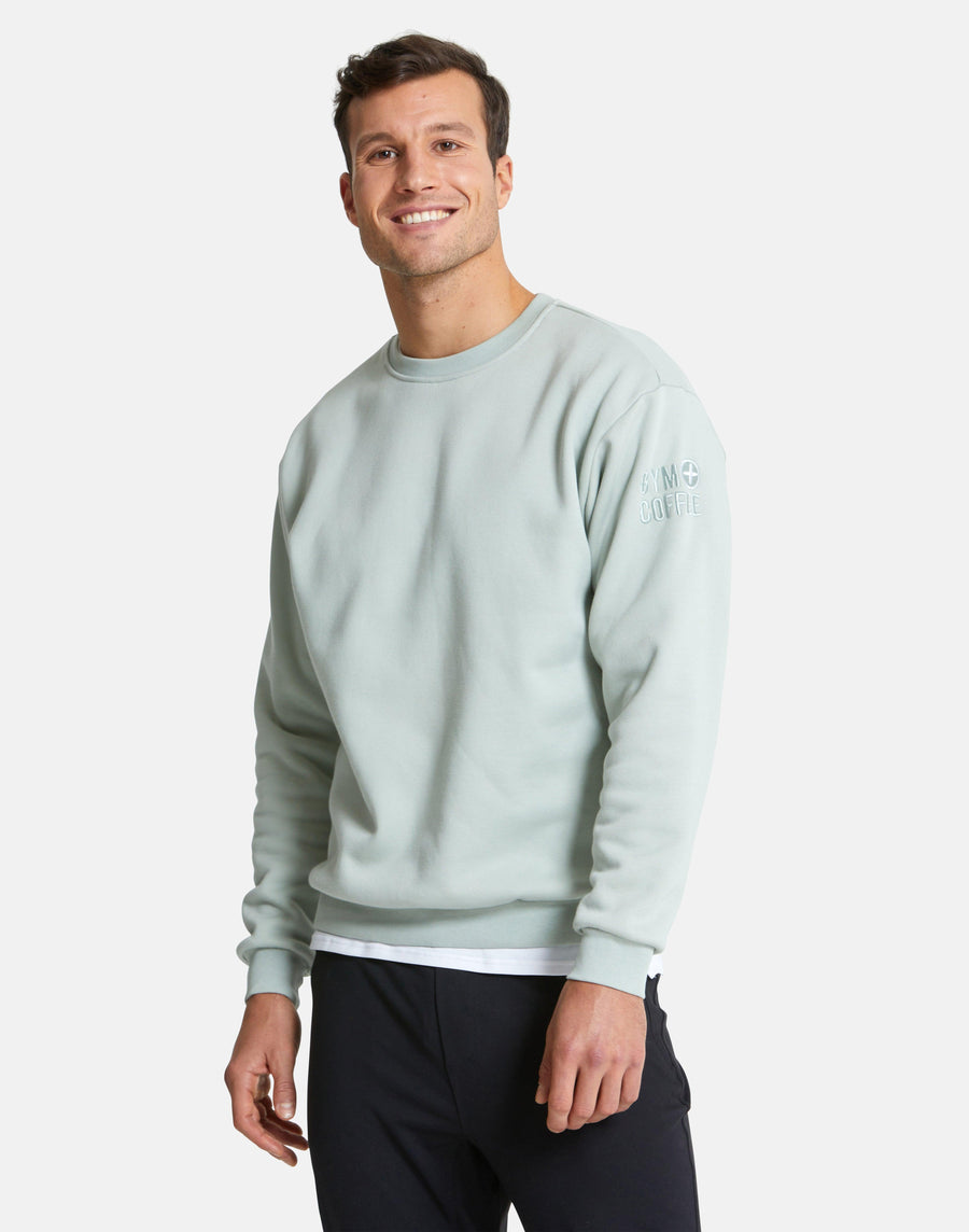 Sierra Crew in Light Slate - Sweatshirts - Gym+Coffee IE