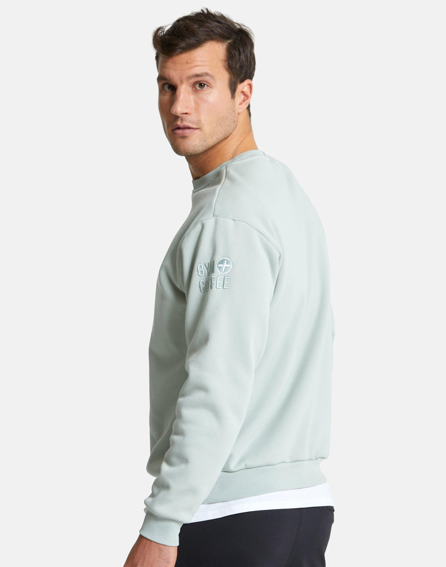 Sierra Crew in Light Slate - Sweatshirts - Gym+Coffee IE