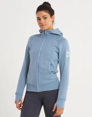 Sierra Hoodie in Cornflower Blue - Hoodies - Gym+Coffee IE