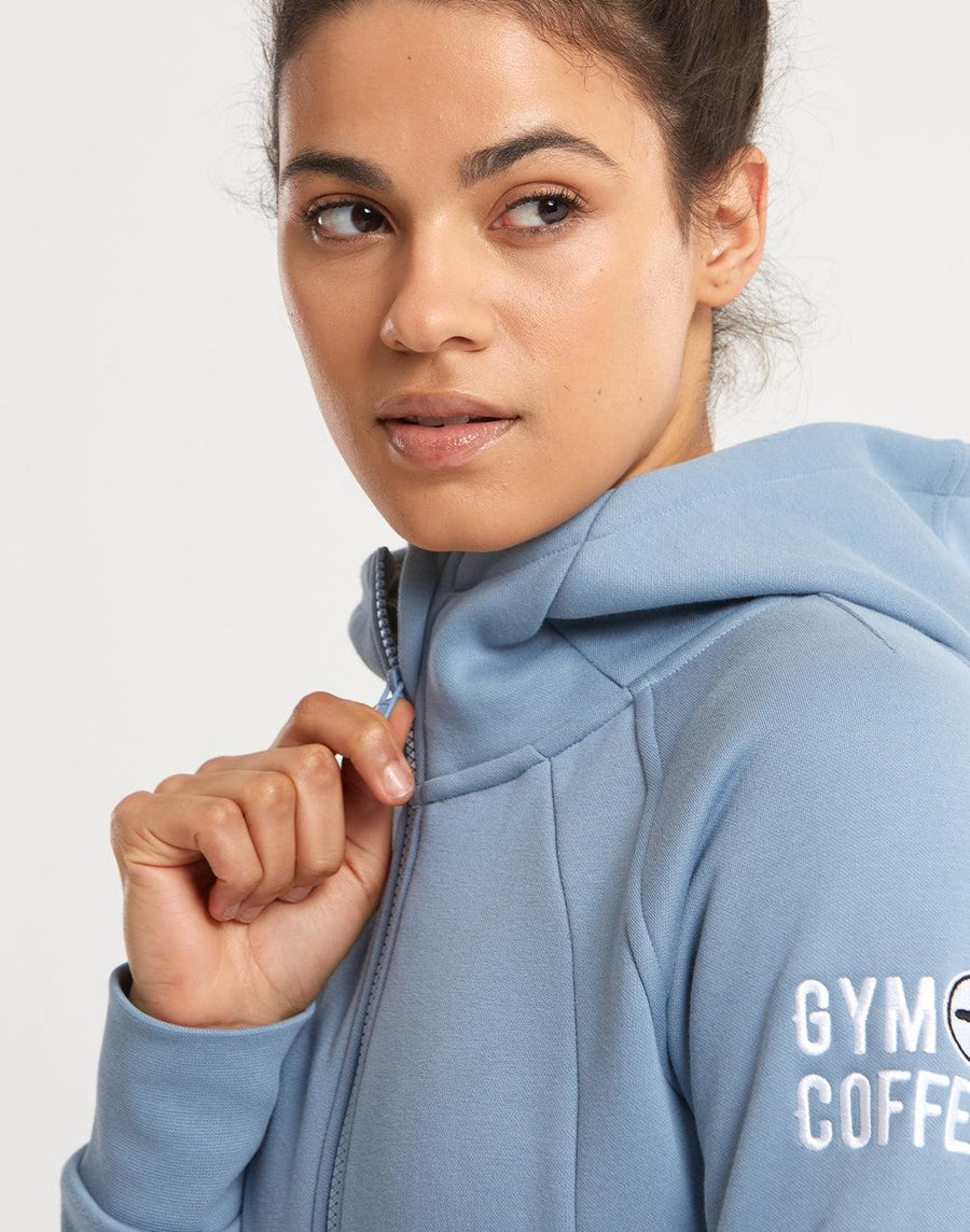 Sierra Hoodie in Cornflower Blue - Hoodies - Gym+Coffee IE