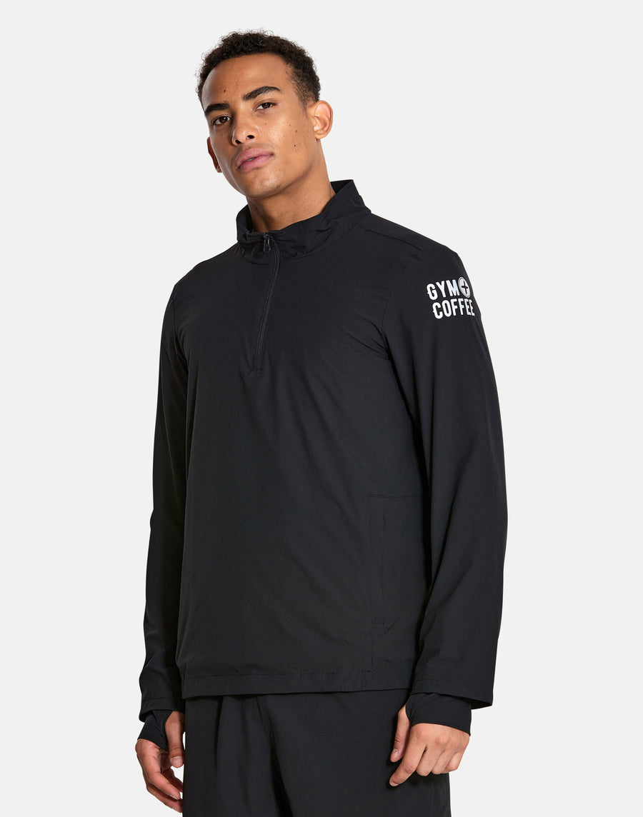 Slipstream Windbreaker in Black - Outerwear - Gym+Coffee