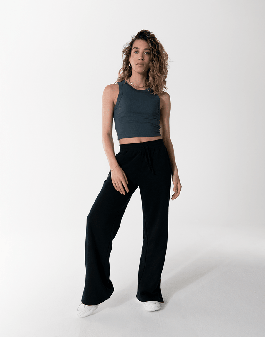 Snap Joggers in Jet Black - Joggers - Gym+Coffee IE