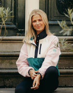 Snap Polar Fleece in Baby Pink