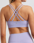 Swift Sports Bra in Lilac - Bras - Gym+Coffee IE