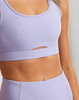 Swift Sports Bra in Lilac - Bras - Gym+Coffee IE