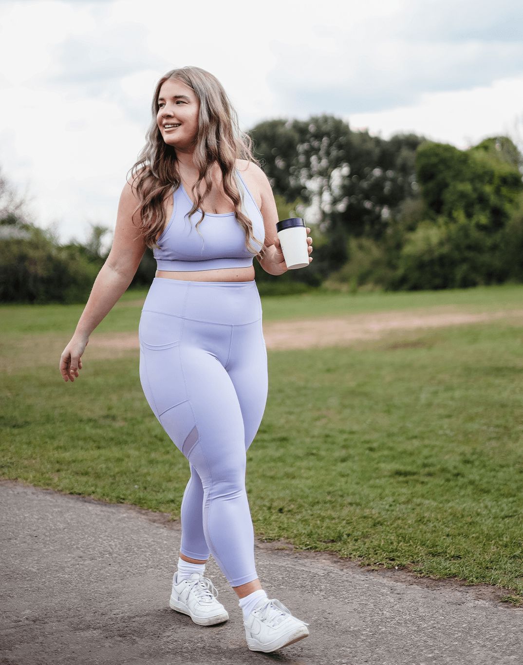 Swift Sports Bra in Lilac