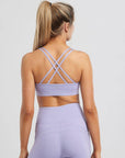 Swift Sports Bra in Lilac - Bras - Gym+Coffee IE