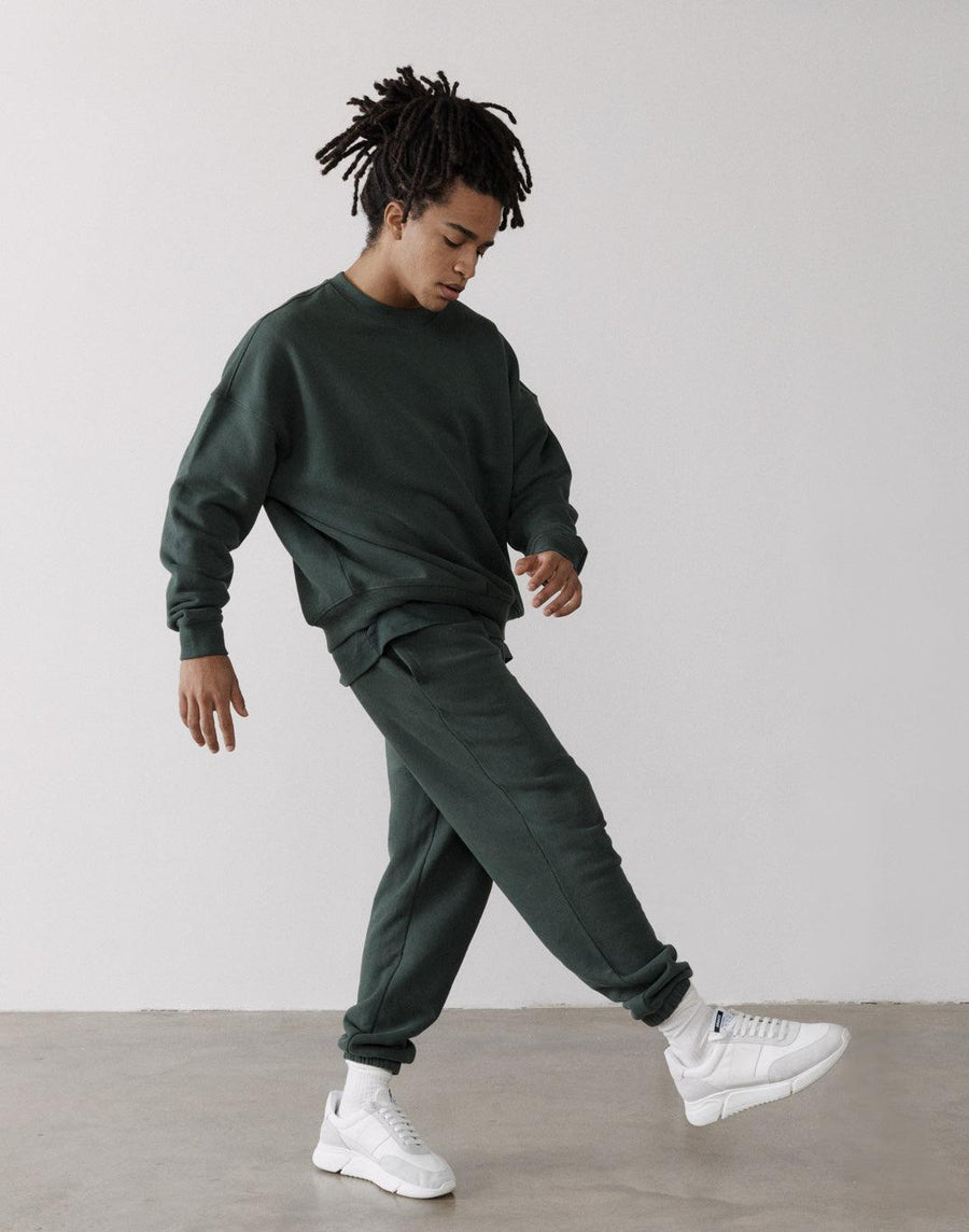 The Jogger in Earth Green - Joggers - Gym+Coffee IE