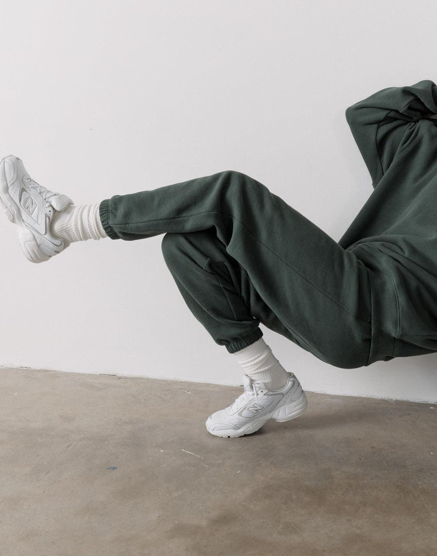 The Jogger in Earth Green - Joggers - Gym+Coffee IE