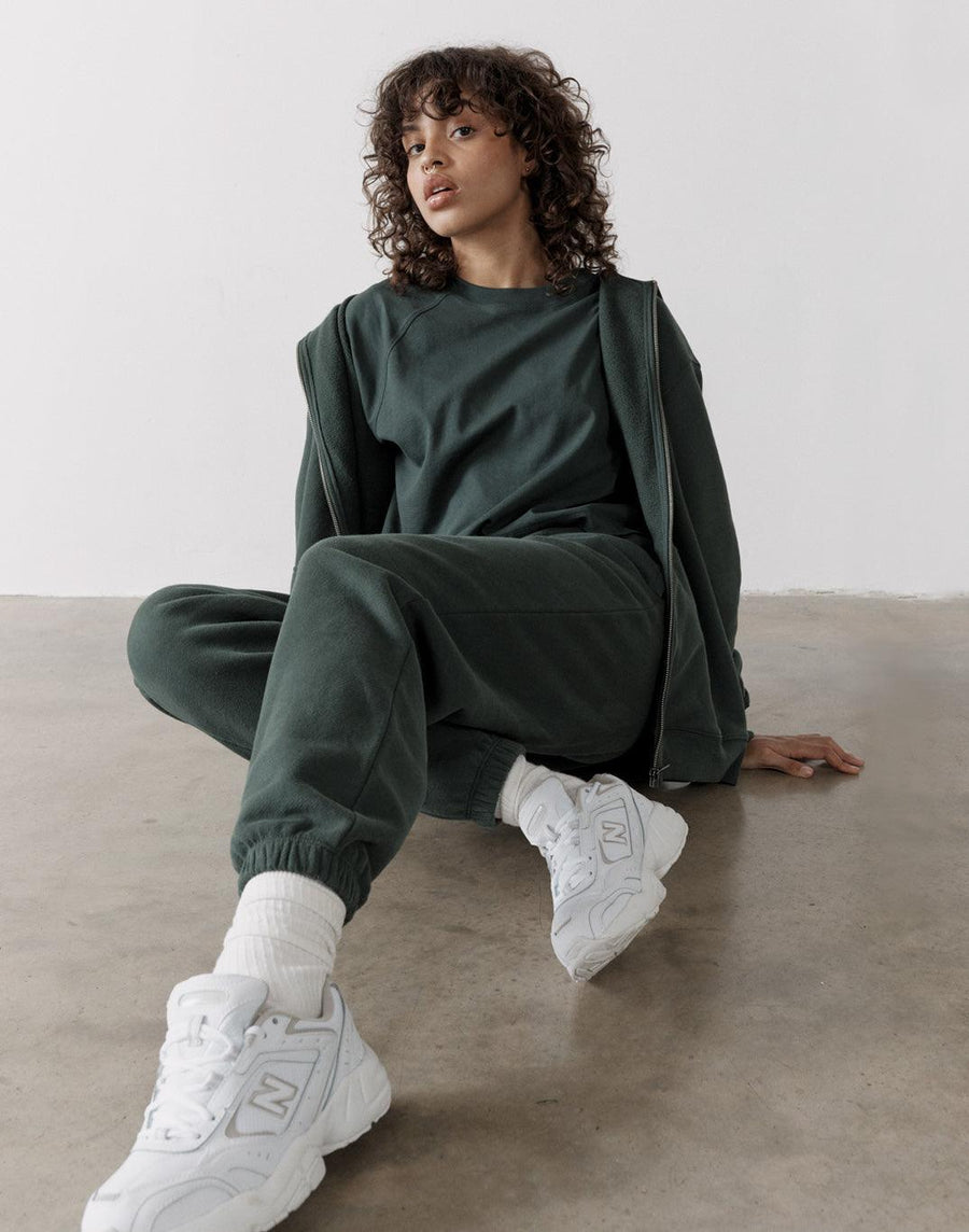 The Jogger in Earth Green - Joggers - Gym+Coffee IE