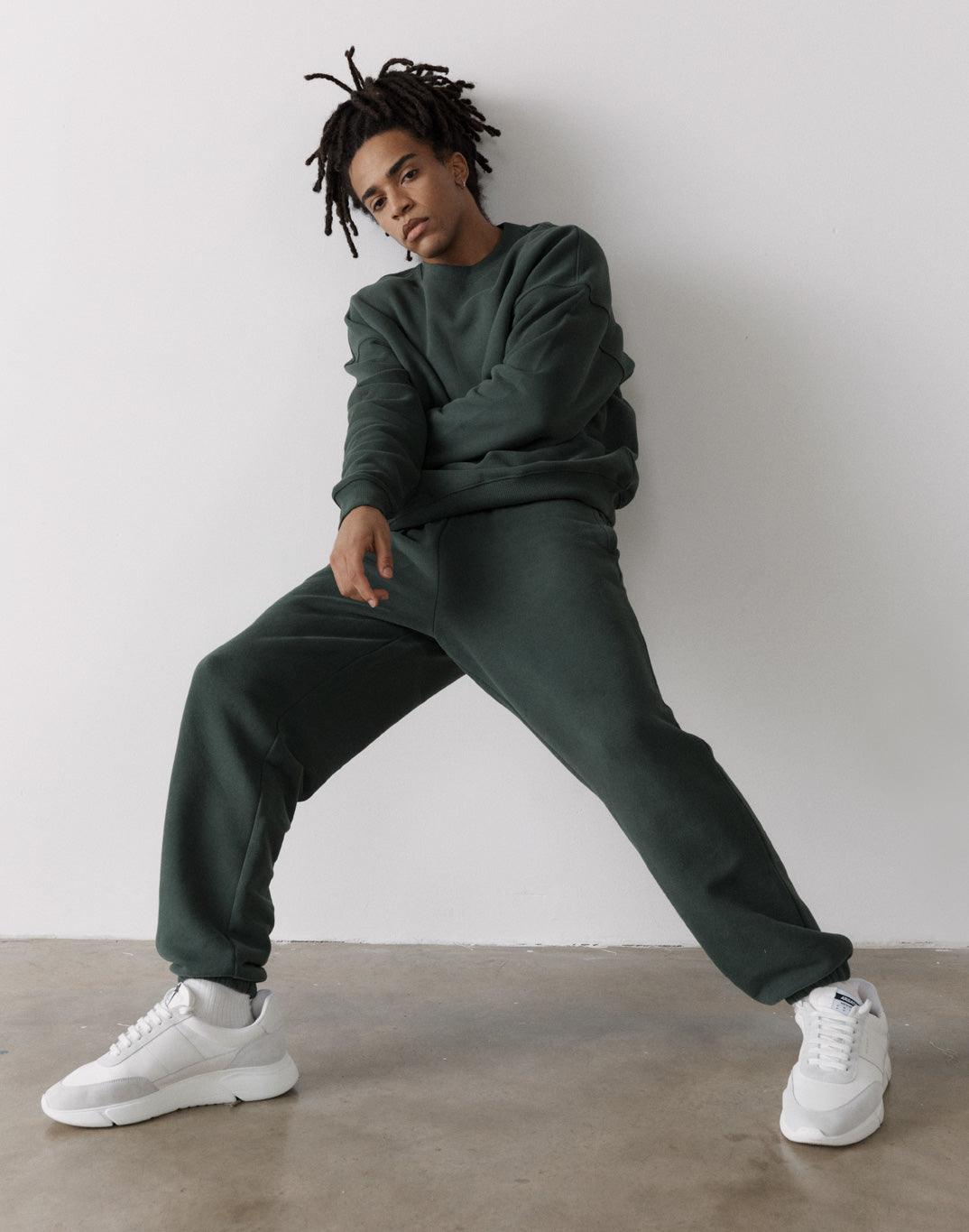 Green 2025 oversized joggers