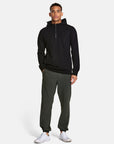 Transit Half Zip Hoodie in Black - Hoodies - Gym+Coffee IE