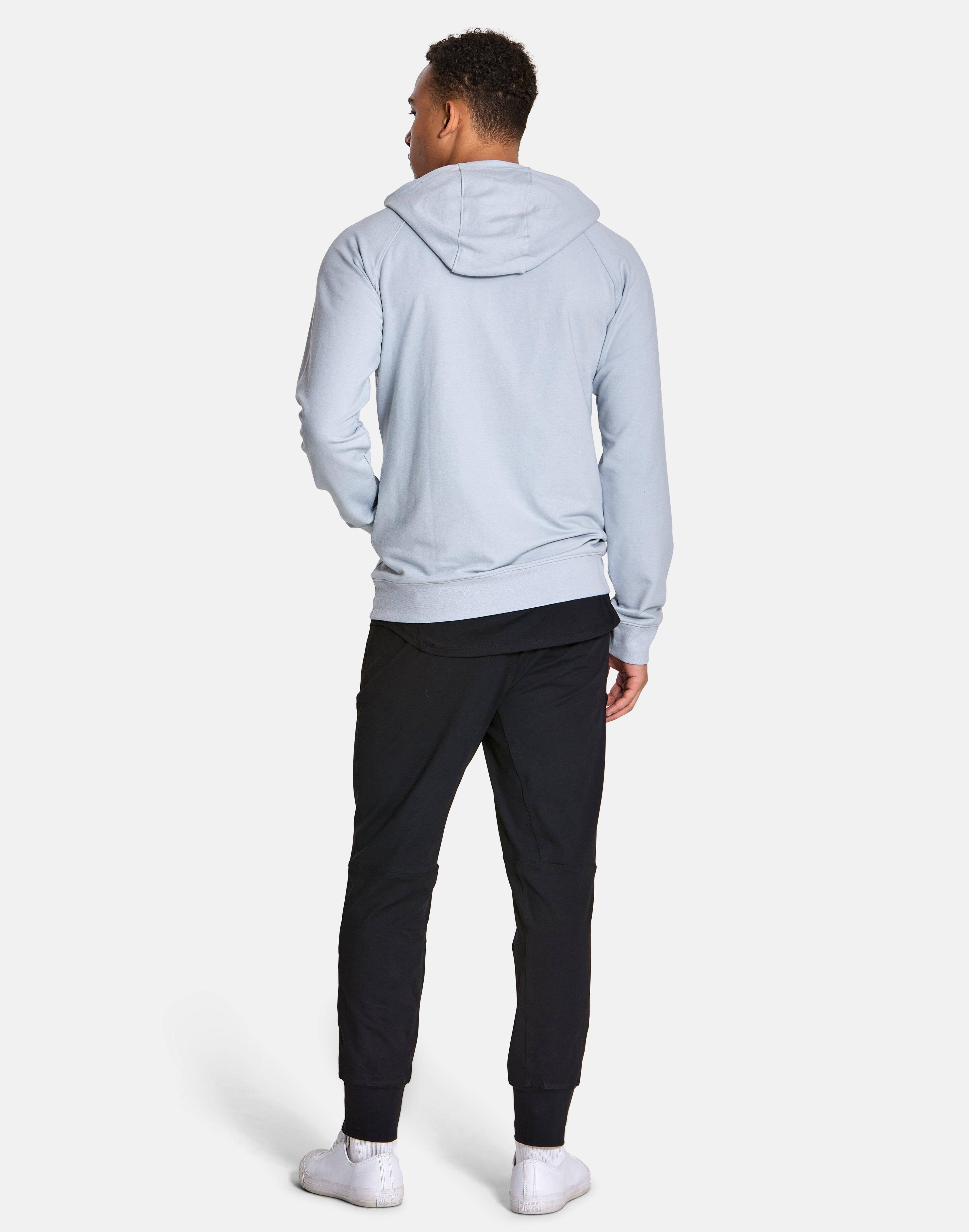 Transit Half Zip Hoodie in Marble Grey - Hoodies - Gym+Coffee IE