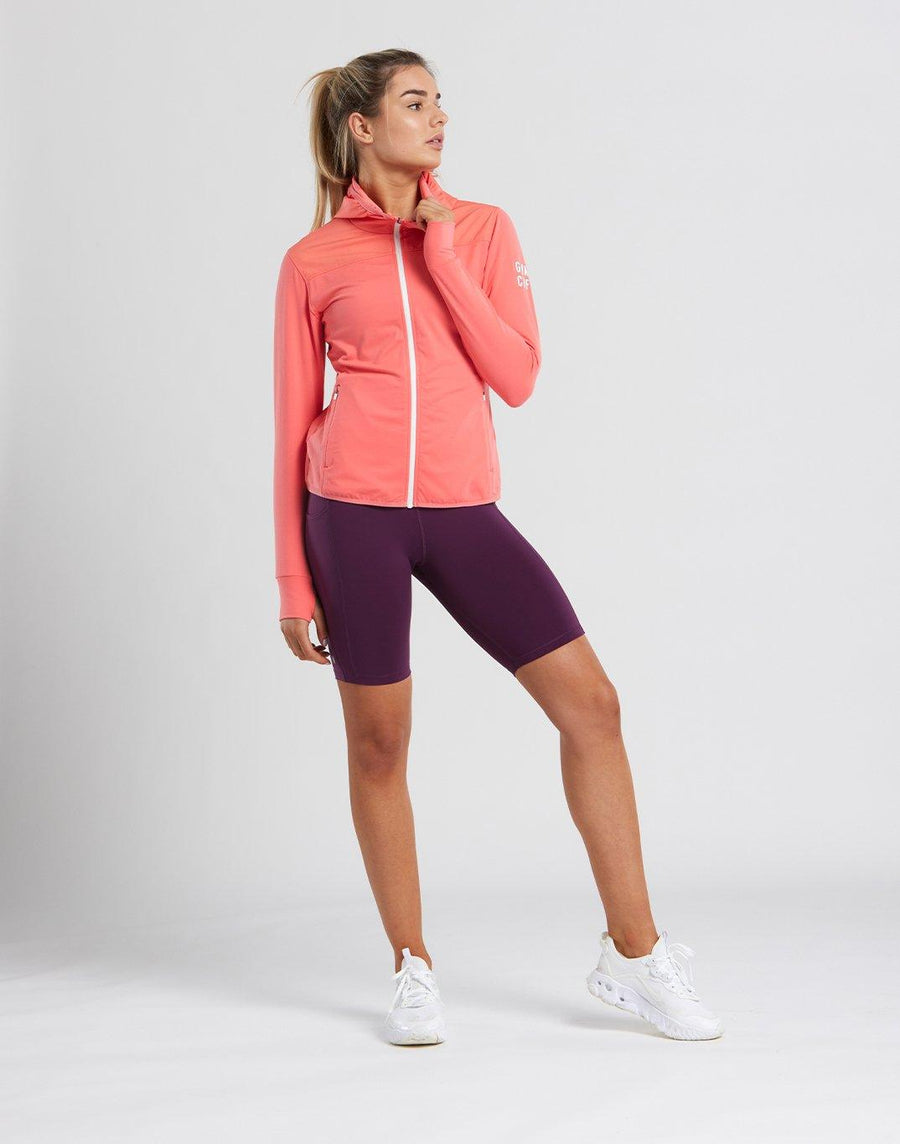 Upside Hoodie in Coral - Hoodies - Gym+Coffee IE