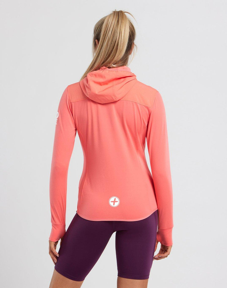 Upside Hoodie in Coral - Hoodies - Gym+Coffee IE