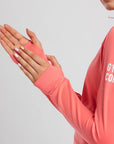 Upside Hoodie in Coral - Hoodies - Gym+Coffee IE