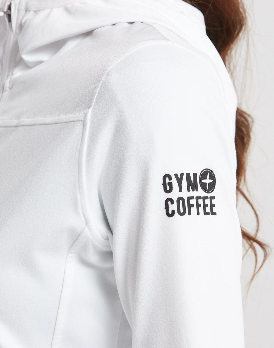 Upside Hoodie in White - Hoodies - Gym+Coffee IE