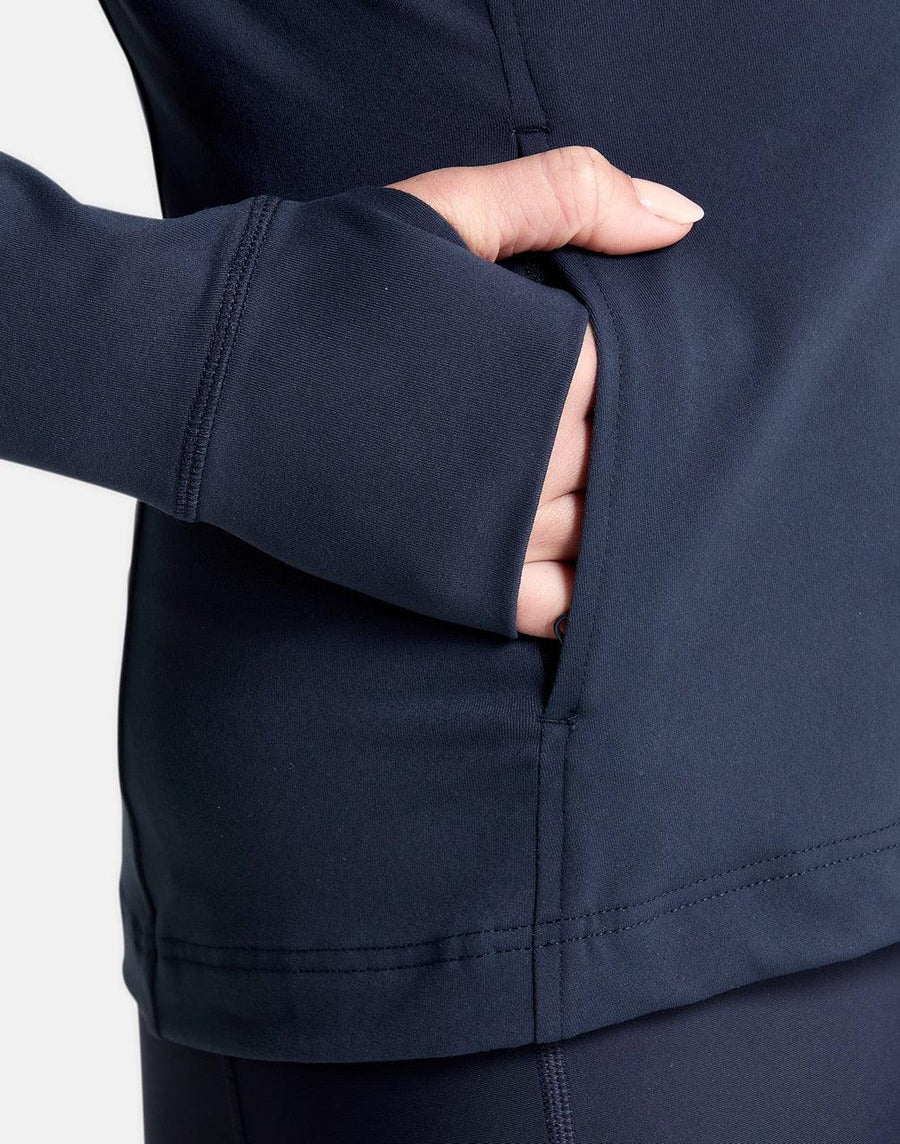 Upside Zip 3.0 in Obsidian - Mid Layer - Gym+Coffee