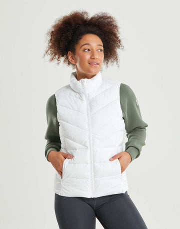 Urban Expedition Gilet in Ice White - Outerwear - Gym+Coffee IE