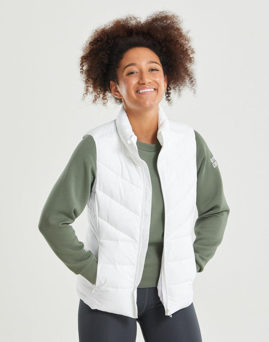 Urban Expedition Gilet in Ice White - Outerwear - Gym+Coffee IE