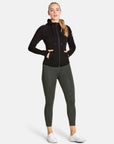 Womens Jet Black Hoodie - Hoodies - Gym+Coffee IE