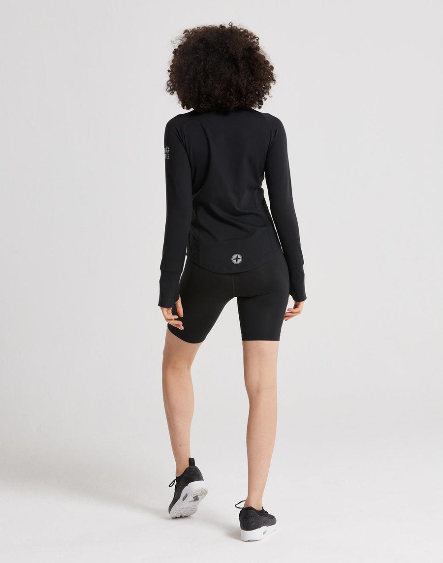 Womens Parker Pro 2.0 in Black - Long Sleeves - Gym+Coffee IE