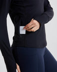 Womens Parker Pro 2.0 in Black - Long Sleeves - Gym+Coffee IE