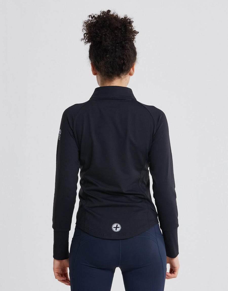 Womens Parker Pro 2.0 in Black - Long Sleeves - Gym+Coffee IE